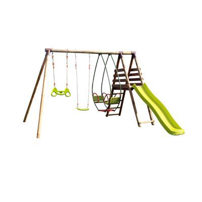 Aire De Jeux En Bois Nuphar 2 Castorama