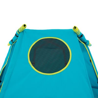 Aire de jeux en métal TP Toys Explorer tour, glissière et pont de singe