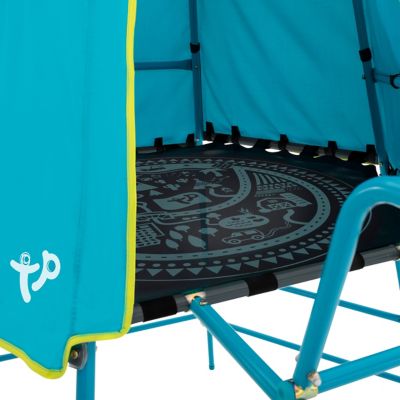 Aire de jeux en métal TP Toys Explorer tour, glissière et pont de singe