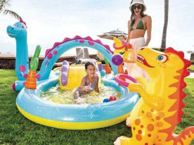 Tortue Gonflable Intex – 191 X 170 Cm – Jeu De Plage & Piscine Pour Enfants - 3