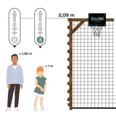Aire de jeux Odin pour enfants Soulet