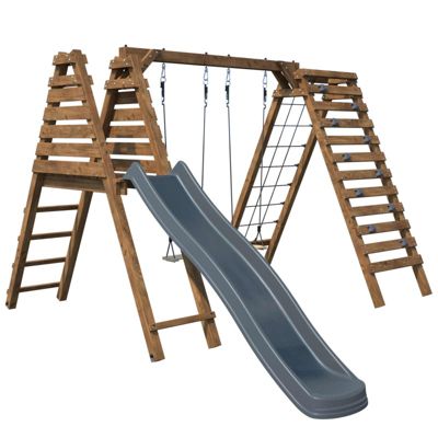 Aire de jeux pour enfants avec toboggan Isis
