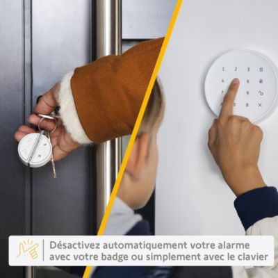 Alarme maison Home Alarm Advanced Max - Somfy - Système d’alarme maison sans fil connecté avec détecteurs et sirènes - Compatible TaHoma switch