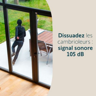Alarme maison Home Alarm Advanced Max - Somfy - Système d’alarme maison sans fil connecté avec détecteurs et sirènes - Compatible TaHoma switch