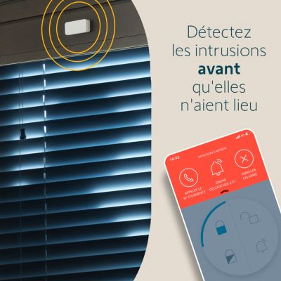 Alarme maison Home Alarm Advanced Max - Somfy - Système d’alarme maison sans fil connecté avec détecteurs et sirènes - Compatible TaHoma switch
