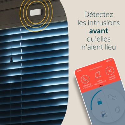 Alarme maison Home Alarm Essential Max - Somfy - Système d'alarme sans fil connecté avec détecteurs et accessoires - Compatible TaHoma switch