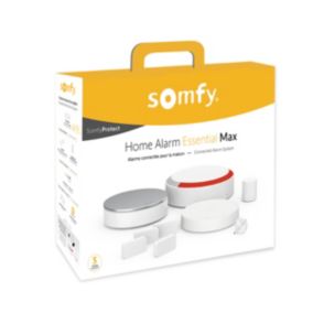 Système d'alarme Somfy Home Alarm Advanced Max 1875254 + badge et détecteur  de mouvement