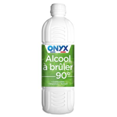 Alcool à brûler pour métal, bois, tissus, vitres Onyx bricolage 1L