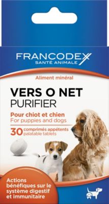 Aliment minéral vers O Net pour chien en comprimé
