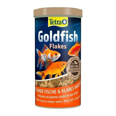 Aliment poissons rouges Tetra Goldfish flocons Bidon 1 L