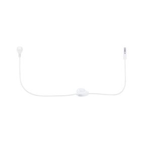 Alimentation électrique avec câble, interrupeur et fiche Urail 1000W 230V blanc L.2m Paulmann