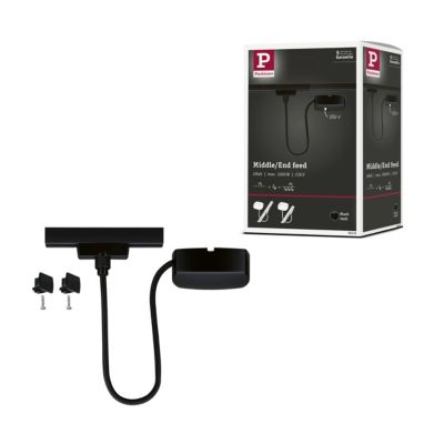 Alimentation par câble URail Paulmann IP20 max.1000W L.8 x l.8 x H.3cm noir