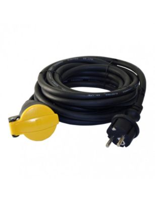 Allonge électrique 5m-3g1.5mm IP44 - I-Watts