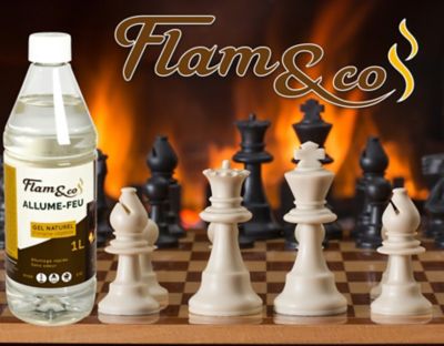 Allume feu gel Flam & Co à la betterave à sucre