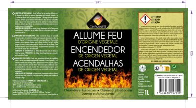 Allume feu liquide pour cheminée Pyrofeu 1 L