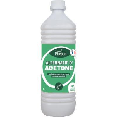 Alternatif d'acétone enlève les traces de colle, encre et adhésif Phebus 1L