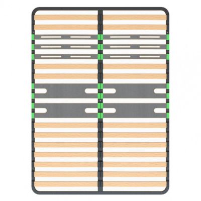 ALTOZONE - Sommier 2x16 Lattes 140x190cm