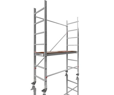 AluCombine 3 300 hauteur de travail 3m echafaudage echellee 4 roues echafaudage de roulement