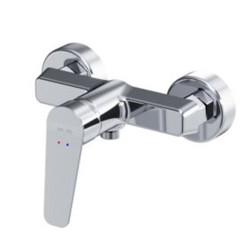 AM.PM Mitigeur mécanique de douche Robinet Salle de Bain Chromé, FTA20000 Hit