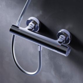 AM.PM Robinet de douche thermostatique, Chromé FGA40000 Gem