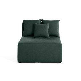 Amalfi - module d'assise sans accoudoirs - 1 place - en tissu - Lisa Design