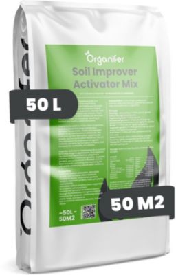 Amendement du Sol - Mélange Activateur - 50 Litres pour 50m2 - Organifer