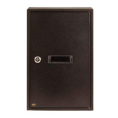AMIG - Boîte aux lettres  5 - 400 x 250 x 100 mm - Acier - Noir