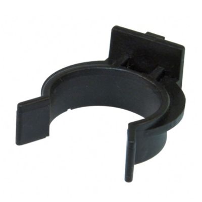 AMIG - Crochet pour plinthe d'aluminium  10 - 27 mm - Plastique - Noir