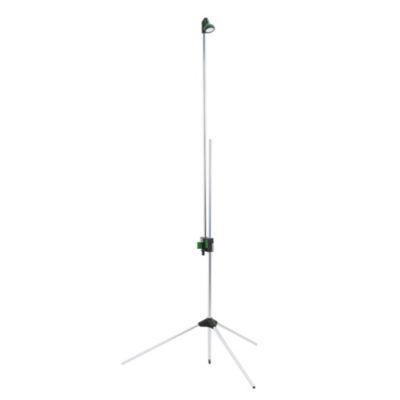 AMIG - Douche de jardin  R38 - 2,35 m - Aluminium - Vert pistache