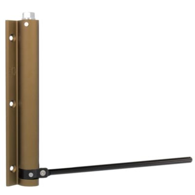 AMIG - Paumelle ressort  200 - 190 x 180 mm - Aluminium - Bronze