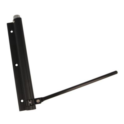 AMIG - Paumelle ressort  200 - 190 x 180 mm - Aluminium - Noir