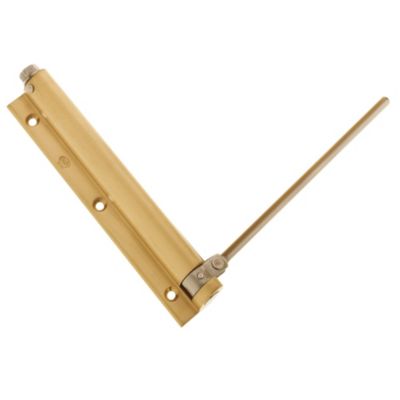 AMIG - Paumelle ressort  200 BI - 190 x 180 mm - Laiton - Chromé mat