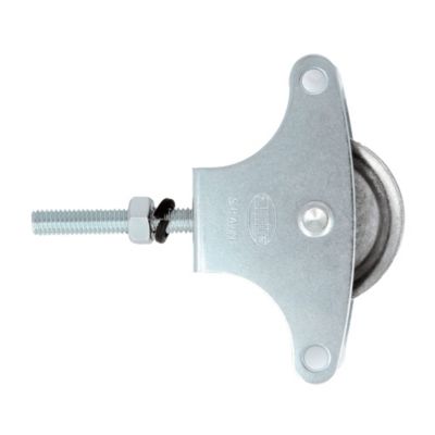 AMIG - Poulie métallique  3 - M6 x 40 mm - Acier - Zingué