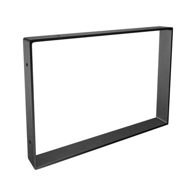 AMIG - Support  3002 - 210 x 310 x 30 mm - Acier - Noir mat