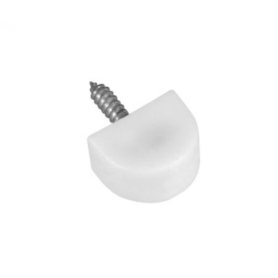 AMIG - Taquet en plastique à clou  165 - 14 x 22 mm - Plastique - Blanc