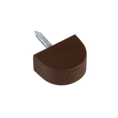 AMIG - Taquet en plastique à clou  165 - 14 x 22 mm - Plastique - Marron