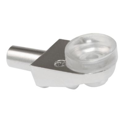 AMIG - Taquet pour tablette en verre  164 - 17 x 11 x 5 mm - Zamak - Nickelé