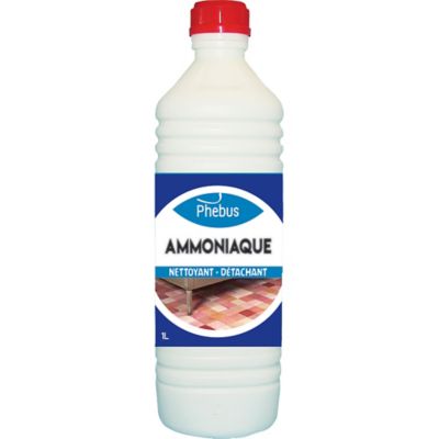 Ammoniaque nettoyant et détachant Phebus 13° 1L