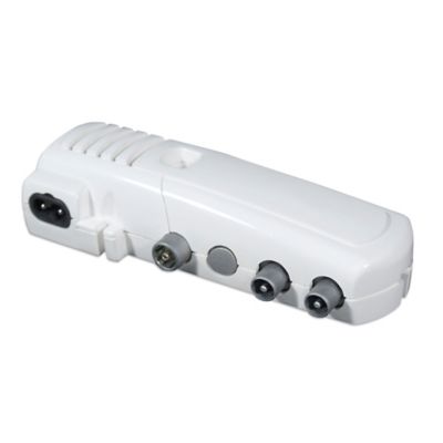 Amplificateur intérieur TV 2 sorties, UHF/VHF - Fiche coaxiale