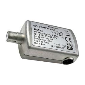 Amplificateur TV de ligne avec filtre 4G/5G