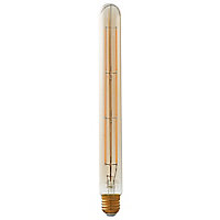 Ampoule à filament tube LED Diall T32 300mm 6W = 40W blanc chaud