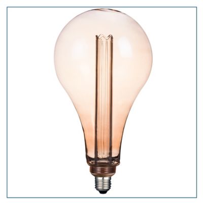 Ampoule décorative LED ballon E27 4W=20W blanc chaud Castorama