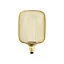 Ampoule Déco cage cylindre doré ⌀11cm E27 IP20 150lm 25W blanc chaud Xanlite