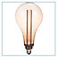 Ampoule décorative LED ballon E27 4W=20W blanc chaud