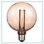 Ampoule décorative LED globe Ø 125mm E27 3W=16W blanc chaud