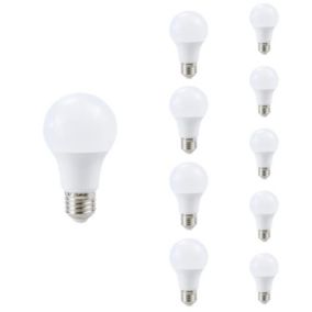 Ampoule E27 LED 8.5W A60 (Pack de 10) - Blanc Froid 6000K - 8000K - SILAMP