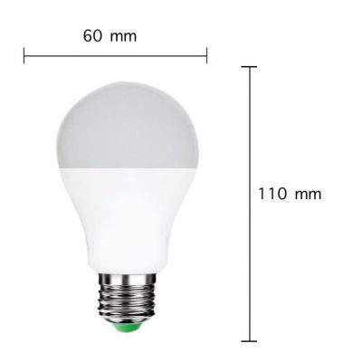 Ampoule E27 LED 9W 220V A60 180 - Blanc Chaud 2300k - 3500k Silumen