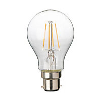 Ampoule filament LED B22 4W=40W blanc chaud