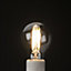 Ampoule filament LED sphérique E14 2W=25W blanc chaud