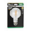 Ampoule filament LED sphérique E27 12W=100W blanc chaud